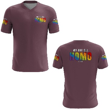 Discover LGBTQ We Are All Homo Sapiens Pride Gift idea 3D T Shirts