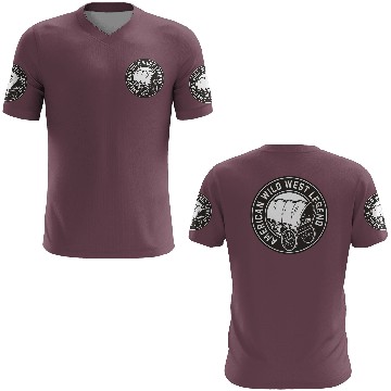 Discover AMERICAN WILD WEST LEGEND 3D T Shirts