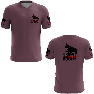 Discover My doberman Pinscher is my thunder buddy 3D T Shirts