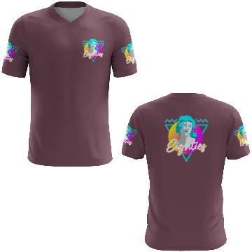 Discover Retro Disco Nostalgia Neon 3D T Shirts