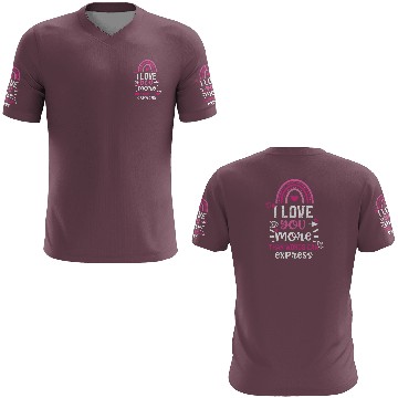Discover I love you more than words can e... 3D T Shirts