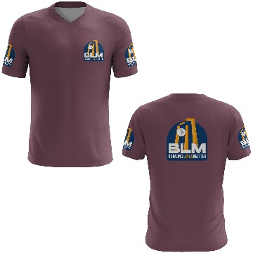 Discover BLM Bowling Lines Matter 3D T Shirts