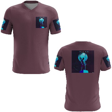 Discover Synthwave Atlas 3D T Shirts