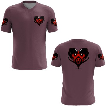 Discover Robot Heart 3D T Shirts