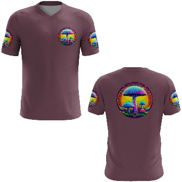 Discover Magical Mushrooms 003 3D T Shirts