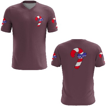 Discover Candy cane 80s 3D T Shirts
