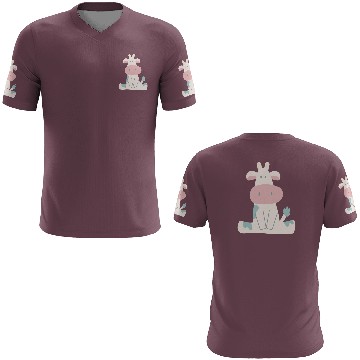 Discover Cute cow design 3D T Shirts