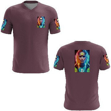 Discover Bitcoin Woman 3D T Shirts