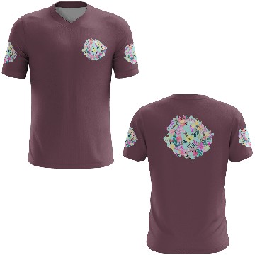 Discover Hibiscus Floral Tropical Blue 3D T Shirts
