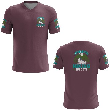 Discover Life is better in Boots Hiking Mountain Fan 3D T Shirts