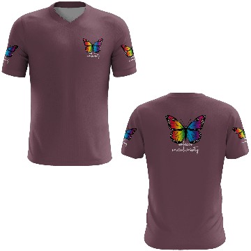 Discover Embrace Neurodiversity Butterfly Autism Awareness 3D T Shirts