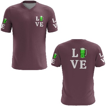 Discover Love Green Beer 3D T Shirts
