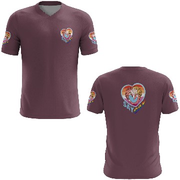 Discover Say Gay Lesbian Couple 3D T Shirts