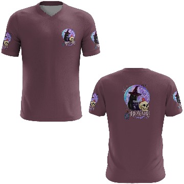 Discover Magic Witch Tarot cards Beware potion witchy hat 3D T Shirts