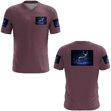 Discover Neon Wilderness 3D T Shirts