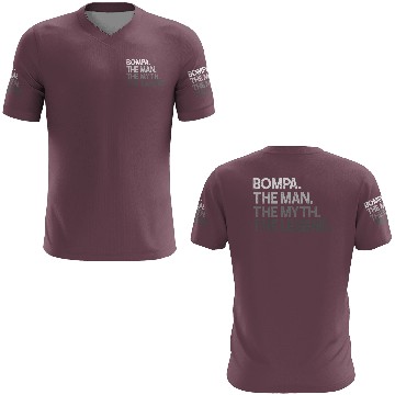 Discover Bompa The The Myth The Legend 3D T Shirts
