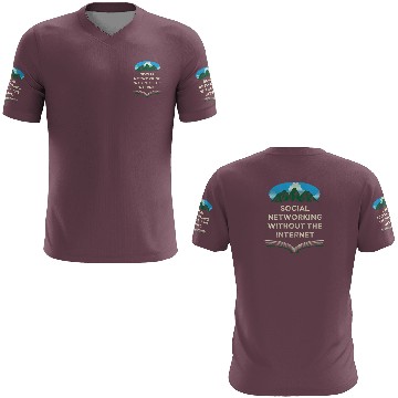 Discover Networking Without Internet Camping Friends Camper 3D T Shirts