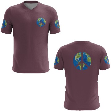 Discover Peace On Earth World Peace Sign 3D T Shirts