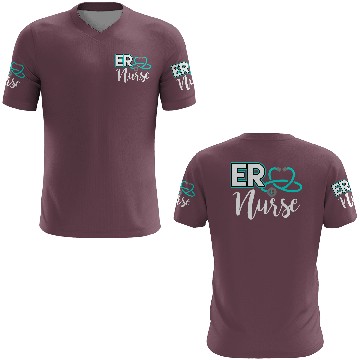 Discover Er Nurse Emergency Room Medical Nursing School 3D T Shirts