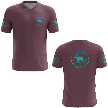 Discover Acadia National Park Np Maine Moose 3D T Shirts
