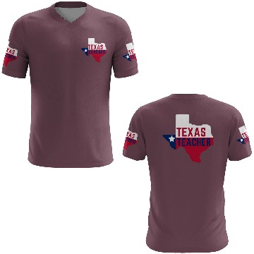 Discover Texas Teacher Life Flag Style 3D T Shirts