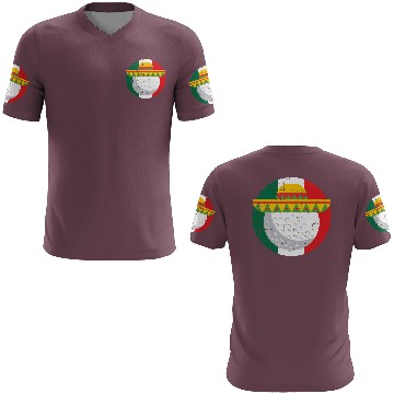 Discover Cinco De Mayo Mexico Golf Ball Funny Mexican s 3D T Shirts