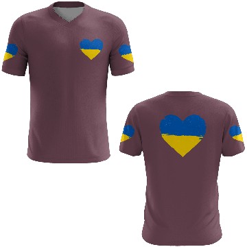 Discover Ukraine Flag Ukrainian Heart 3D T Shirts