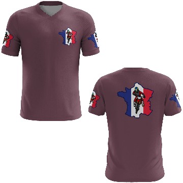 Discover France Drapeau Motocross 3D T Shirts