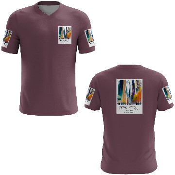 Discover People walking to One World Trade Centre New York 3D T Shirts