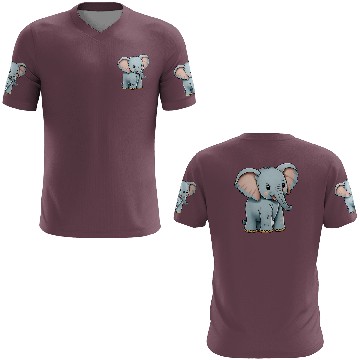 Discover Totally cute elephant 3D T Shirts