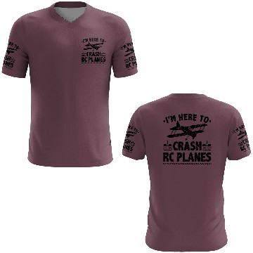 Discover Crash Planes Funny Rc Pilot Aviation 3D T Shirts
