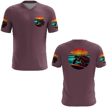 Discover Turtle at Sunset, Inspiring Nature Design 3D T Shirts