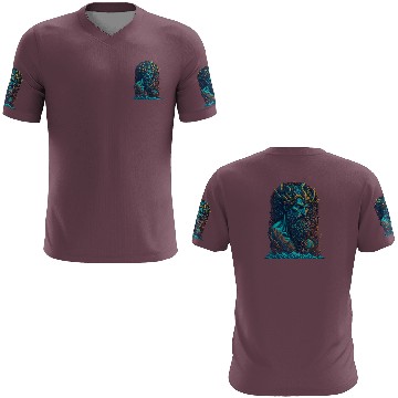 Discover Poseidon Water Sea Ocean Colorful 3D T Shirts