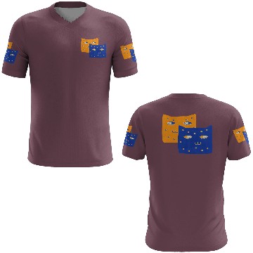 Discover Cat Minimalist Painting Inspired 3D T Shirts