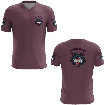 Discover Born Wild Cat lovers 3D T Shirts