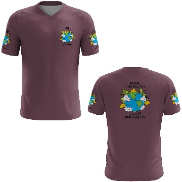 Discover keep the earth clean and green 3D T Shirts