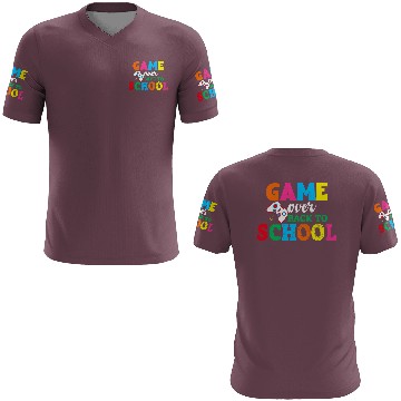 Discover Game Over Back To School 3D T Shirts