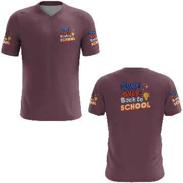 Discover Game Over Back to School 3D T Shirts