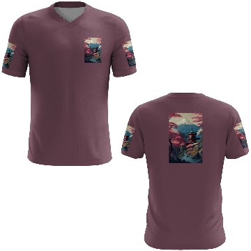 Discover Asia Landscape Serene Mount Fuji 3D T Shirts