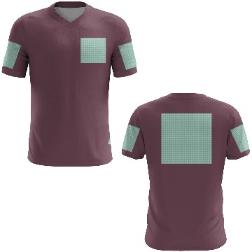Discover Retro Checkered Pattern Teal 3D T Shirts