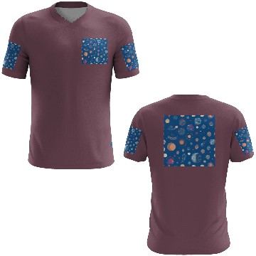 Discover Galaxy nebula art 3D T Shirts