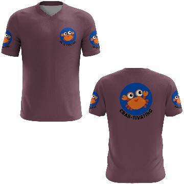 Discover Crab Tivating Crab Pun 3D T Shirts