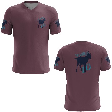 Discover Number 10 Mesmerizing GOAT Tribute 3D T Shirts