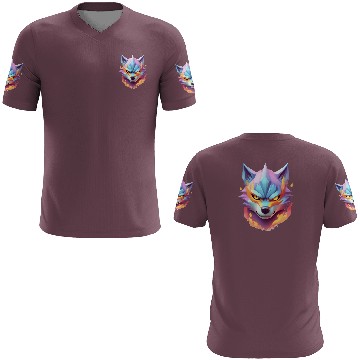 Discover Pastel Blaze Wolf Ninja 3D T Shirts