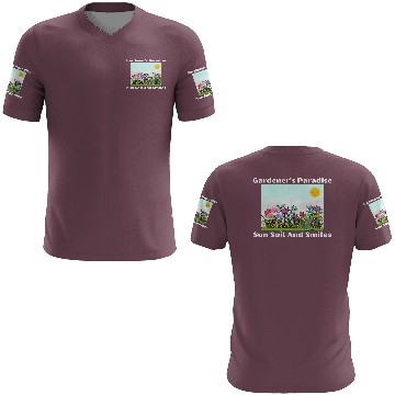Discover Gardener s Paradise Sun Soil And Smiles 3D T Shirts