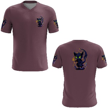 Discover Adorable Feline Ghost 3D T Shirts