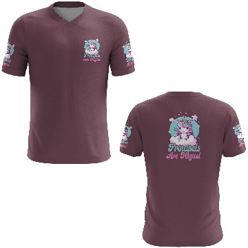 Discover School Administrator Principal Admin Squad 3D T Shirts