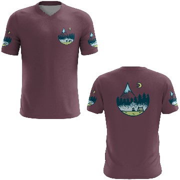 Discover Keep It Simple (Camping At Night) 3D T Shirts