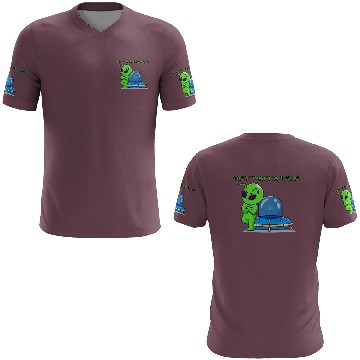 Discover Alien with Flying Saucer 3D T Shirts