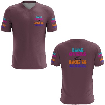 Discover game overs back to school, Super On 1st Grade 3D T Shirts